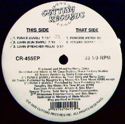 Norty Cotto Presents Happy Hour (4) : Happy Hour (12")