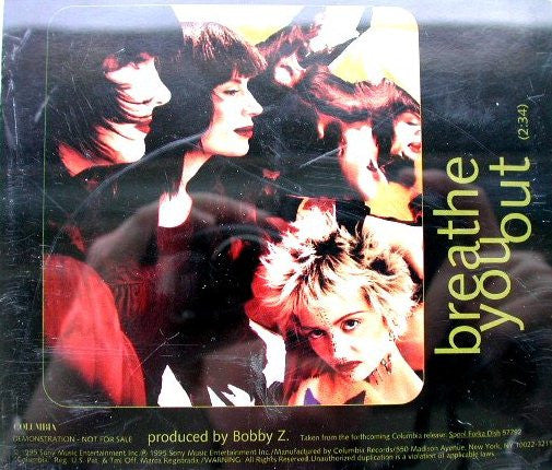 The Blue Up? : Breathe You Out (CD, Single, Promo)