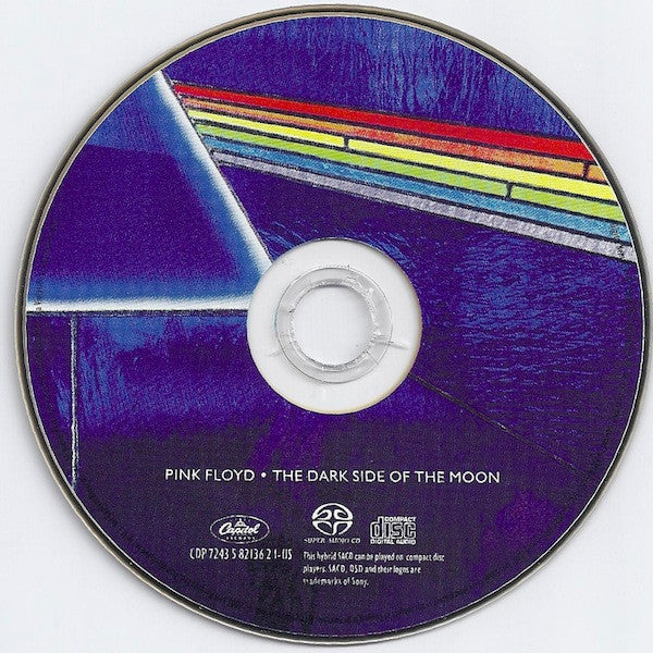 Pink Floyd : The Dark Side Of The Moon (SACD, Hybrid, Multichannel, Album, RE, RM, Cre)