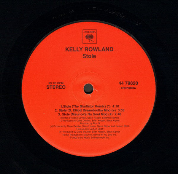 Kelly Rowland : Stole (12")