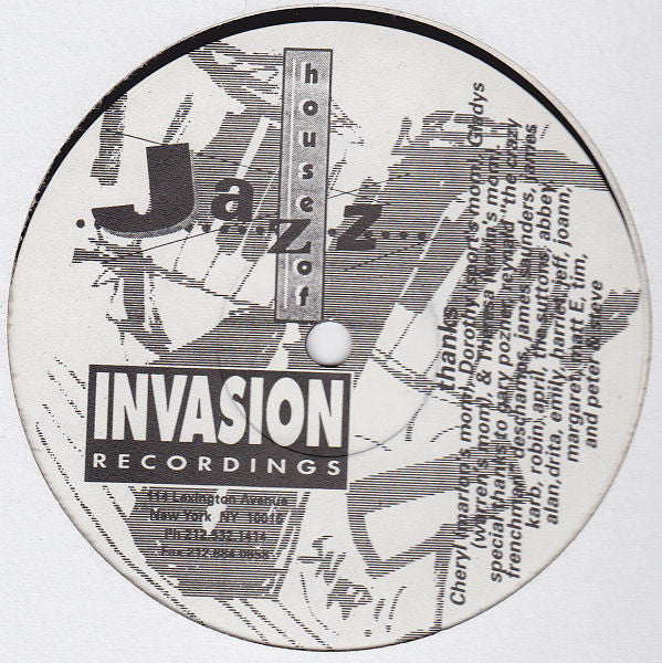 House Of Jazz (2) : N.Y.'s Hot (In The Summertime) (12")