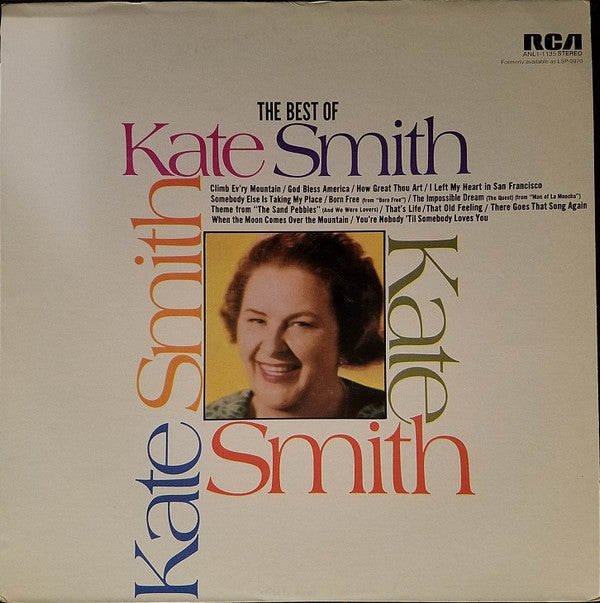 Kate Smith (2) : The Best Of Kate Smith (LP, Comp)