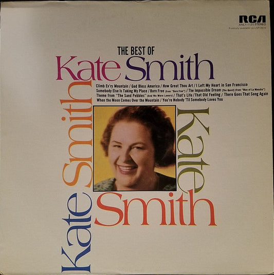 Kate Smith (2) : The Best Of Kate Smith (LP, Comp)