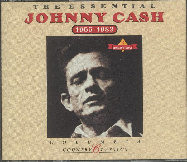 Johnny Cash : The Essential Johnny Cash (1955-1983) (3xCD, Comp + Box)