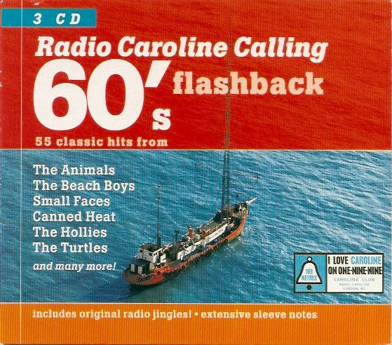 Various : Radio Caroline Calling 60's Flashback (3xCD, Comp)