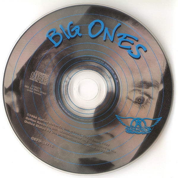 Aerosmith : Big Ones (CD, Comp, Club, RE, RM, Cin)