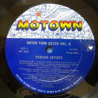 Various : Recorded Live The Motortown Revue Vol. 2 (LP, Album, Comp, Mono)