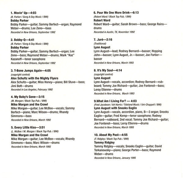 Various : Blues Costume Party (CD)