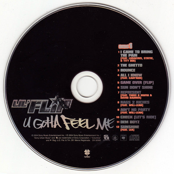 Lil' Flip : U Gotta Feel Me (2xCD, Album)