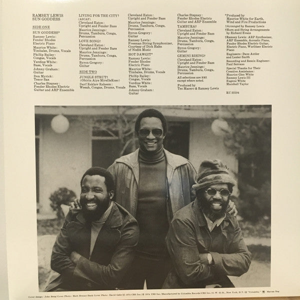 Ramsey Lewis : Sun Goddess (LP, Album, RE, 180)