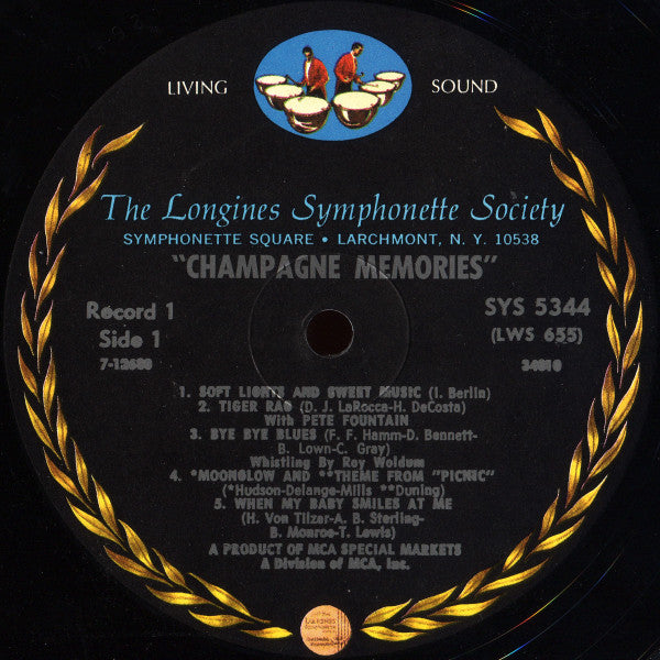 Lawrence Welk : Champagne Memories (5xLP, Comp + Box)