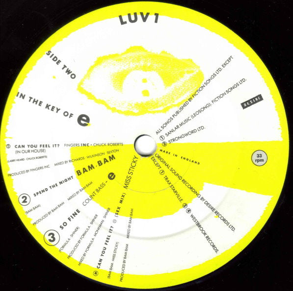 Various : In The Key Of E (LP, Comp)