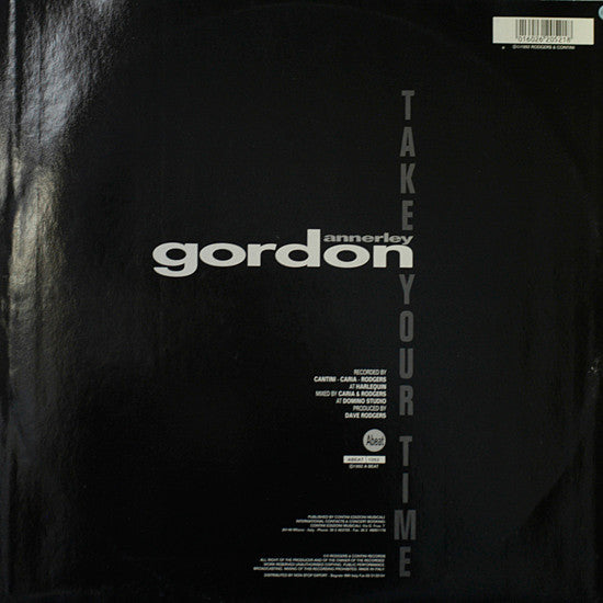 Annerley Gordon : Take Your Time (12")