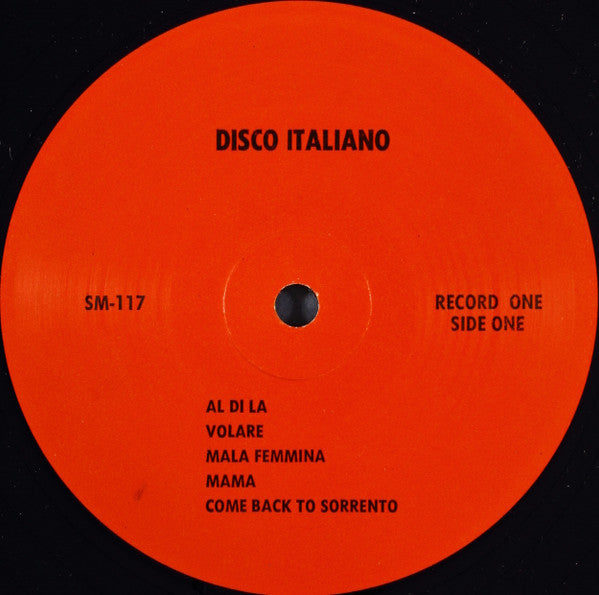 Gene Ferrari & The Disco Roma Band : Disco Italiano (2xLP, Album, Pin)