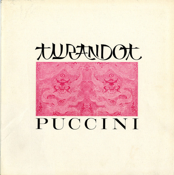 Giacomo Puccini, Birgit Nilsson, Renata Tebaldi, Jussi Björling, Giorgio Tozzi, Orchestra Del Teatro Dell'Opera Di Roma And Coro Del Teatro Dell'Opera Di Roma, Erich Leinsdorf : Turandot (3xLP + Box)