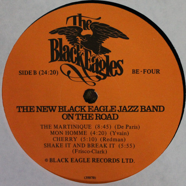 The New Black Eagle Jazz Band : On The Road (LP, Album)