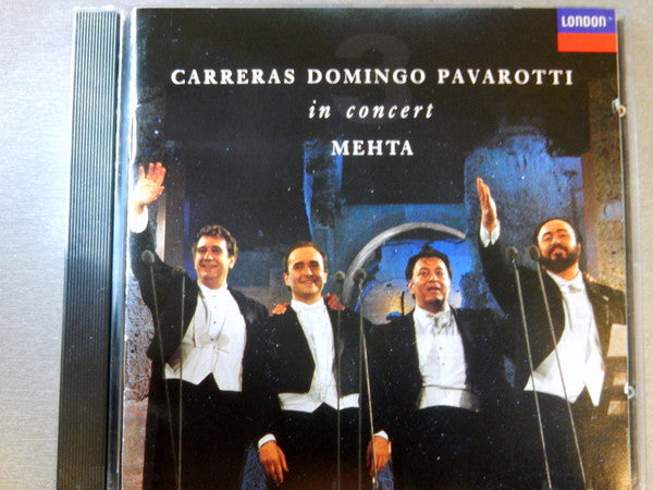 José Carreras, Placido Domingo, Luciano Pavarotti, Zubin Mehta : In Concert (CD, Album, Club)