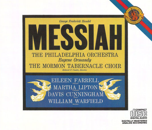 Georg Friedrich Händel, The Philadelphia Orchestra, Mormon Tabernacle Choir : Messiah (2xCD, Album, RE)