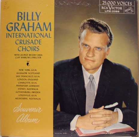 The Billy Graham International Crusade Choirs : Billy Graham International Crusade Choirs - Souvenir Album (LP, Album, Mono)