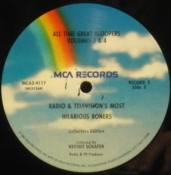 Kermit Schafer : All Time Great Bloopers Vol. 3 & 4 (2xLP, Gat)