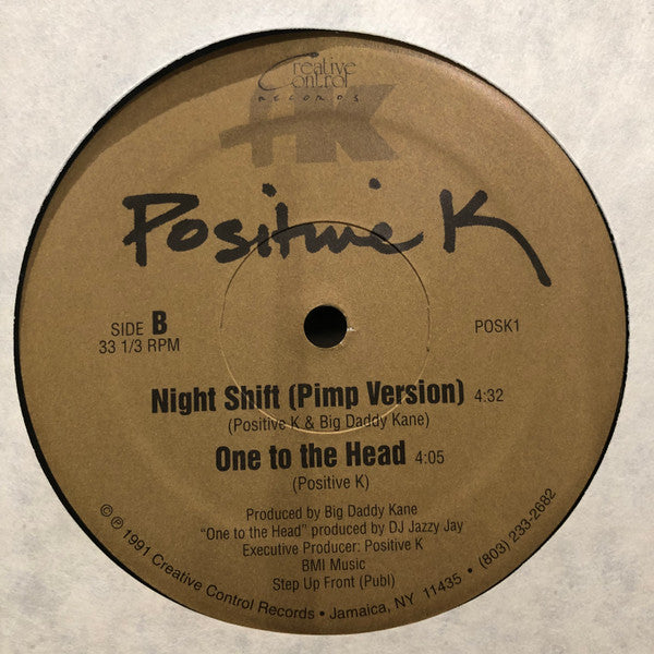 Positive K : Night Shift (12")