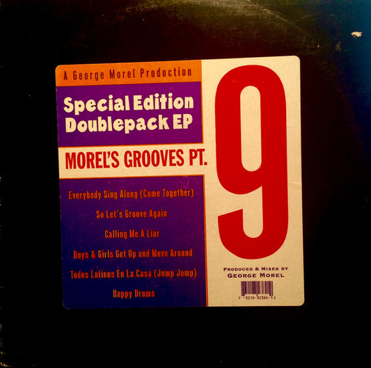 George Morel : Morel's Grooves Pt. 9 (2x12", EP)