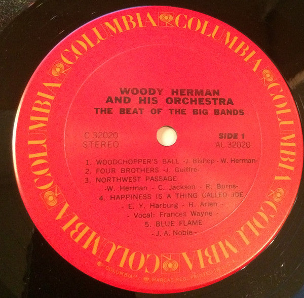 Woody Herman And His Orchestra : The Beat Of The Big Bands (LP, Comp)
