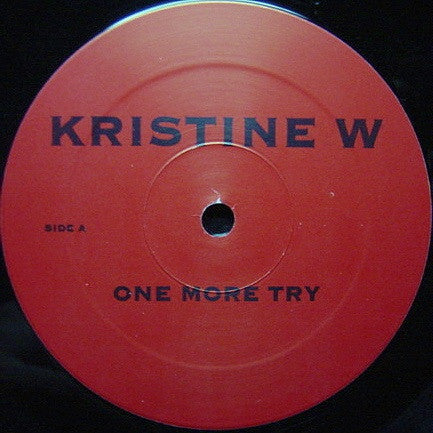 Kristine W : One More Try (Promo Pack 1) (2x12", Promo)