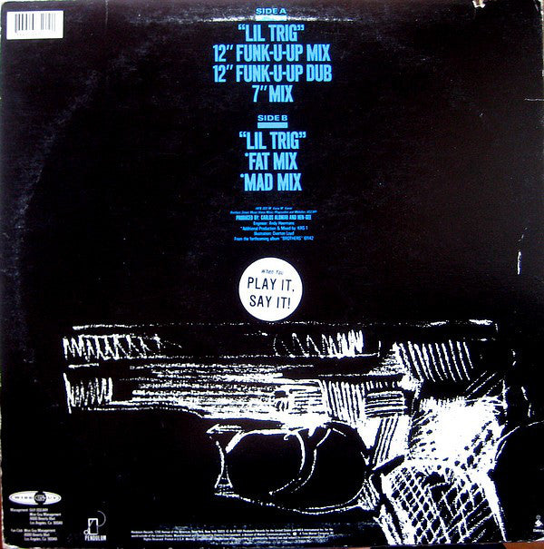 Hen-Gee & Evil-E : Lil Trig (12")