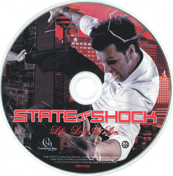 State Of Shock : Life, Love & Lies (CD, Album, Dig)