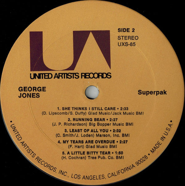 George Jones (2) : Superpak (2xLP, Comp)