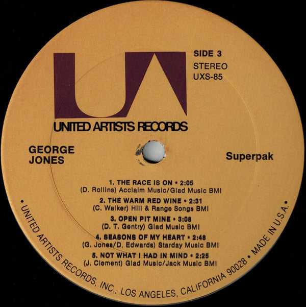 George Jones (2) : Superpak (2xLP, Comp)