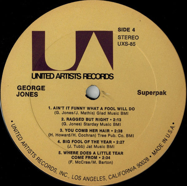 George Jones (2) : Superpak (2xLP, Comp)