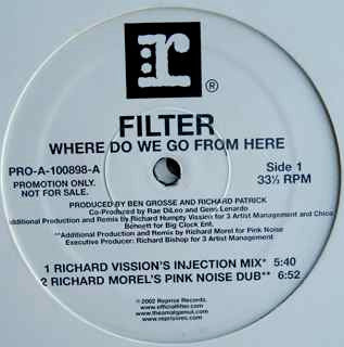 Filter (2) : Where Do We Go From Here (2x12", Promo, Whi)