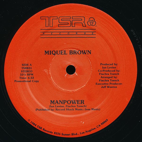 Miquel Brown : Manpower (12", Promo)