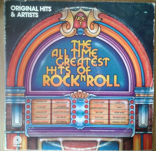 Various : The All Time Greatest Hits Of Rock N Roll Volume 1  (2xLP, Comp, Gat)