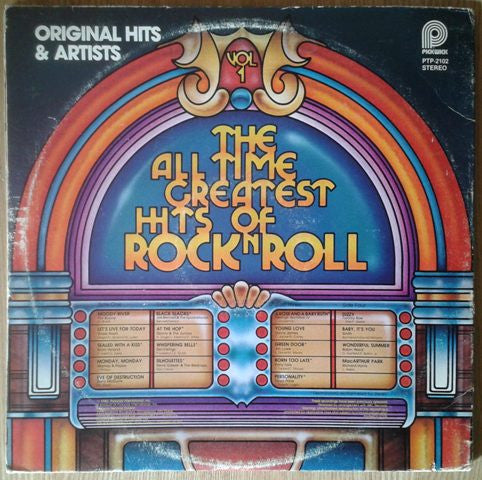 Various : The All Time Greatest Hits Of Rock N Roll Volume 1  (2xLP, Comp, Gat)