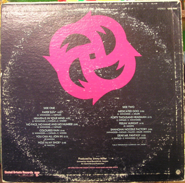 Traffic : Best Of Traffic (LP, Album, Comp)