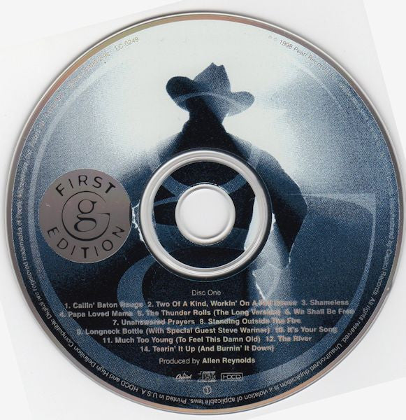 Garth Brooks : Double Live (2xHDCD, Album, Fir)