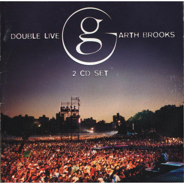 Garth Brooks : Double Live (2xHDCD, Album, Fir)