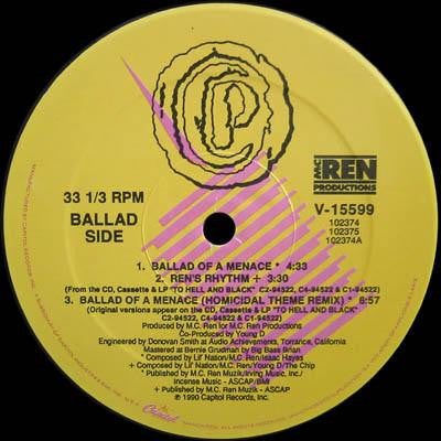 C.P.O. : Ballad Of A Menace (12", Single)