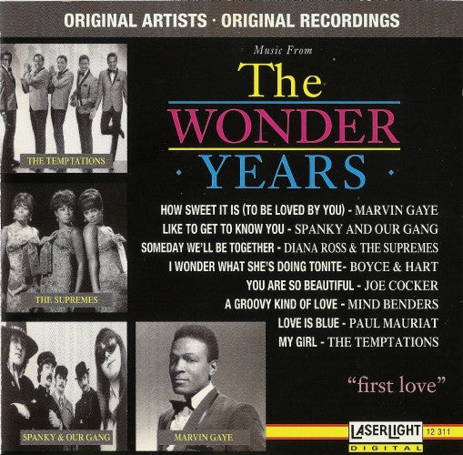 Various : Music From The Wonder Years "First Love" (CD, Comp)