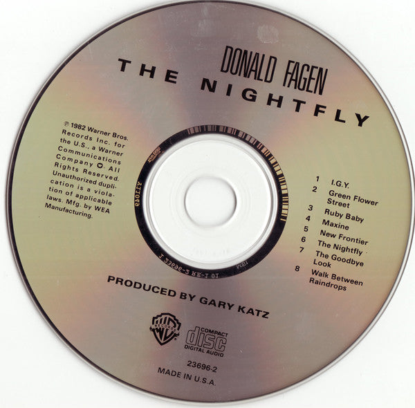 Donald Fagen : The Nightfly (CD, Album, RE)