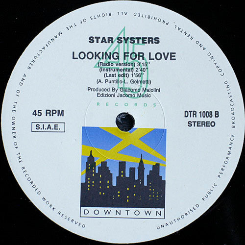 Star Systers : Looking For Love (12")