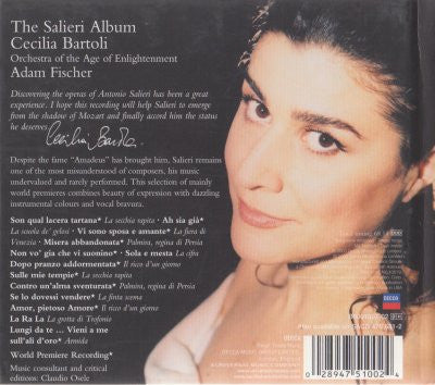 Cecilia Bartoli : The Salieri Album (CD, Album, UML)