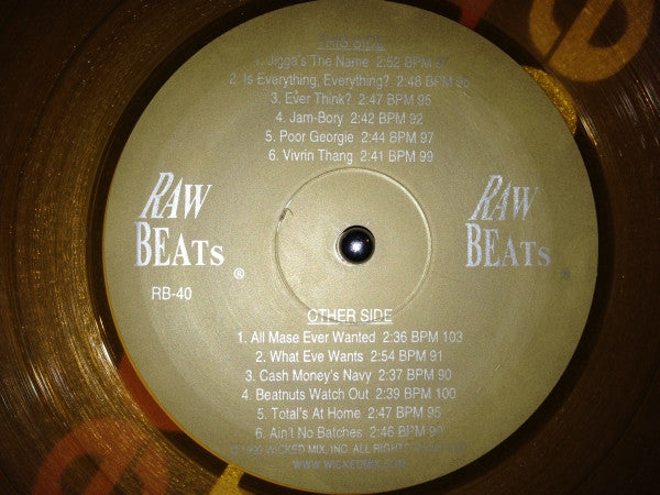 Raw Beats : Raw Beats #40 (LP)