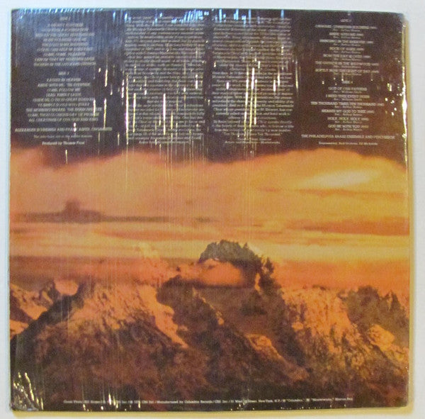 Mormon Tabernacle Choir, Philadelphia Brass Ensemble, Richard P. Condie, Alexander Schreiner, Frank W. Asper : Rock Of Ages (2xLP, Comp)