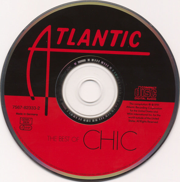 Chic : Dance, Dance, Dance - The Best Of Chic (CD, Comp, RM)