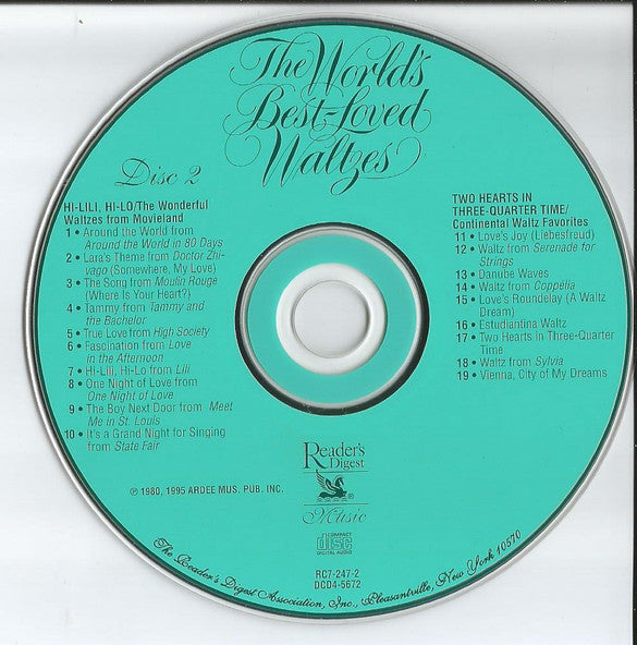 Various : The World's Best-Loved Waltzes (4xCD, Comp)