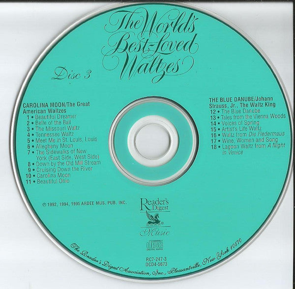 Various : The World's Best-Loved Waltzes (4xCD, Comp)